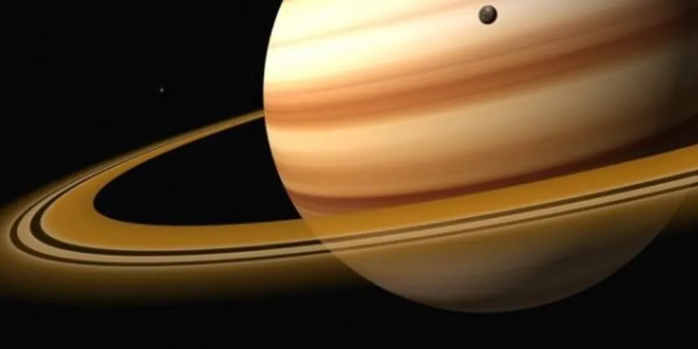 Famoso pelos anéis, Saturno participará do show celeste/Foto: Reprodução Thinkstock