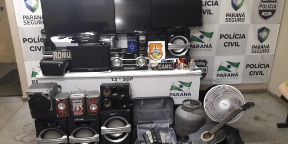 Imagem ilustrativa da imagem GM prende suspeito de arrombar casas e recupera objetos