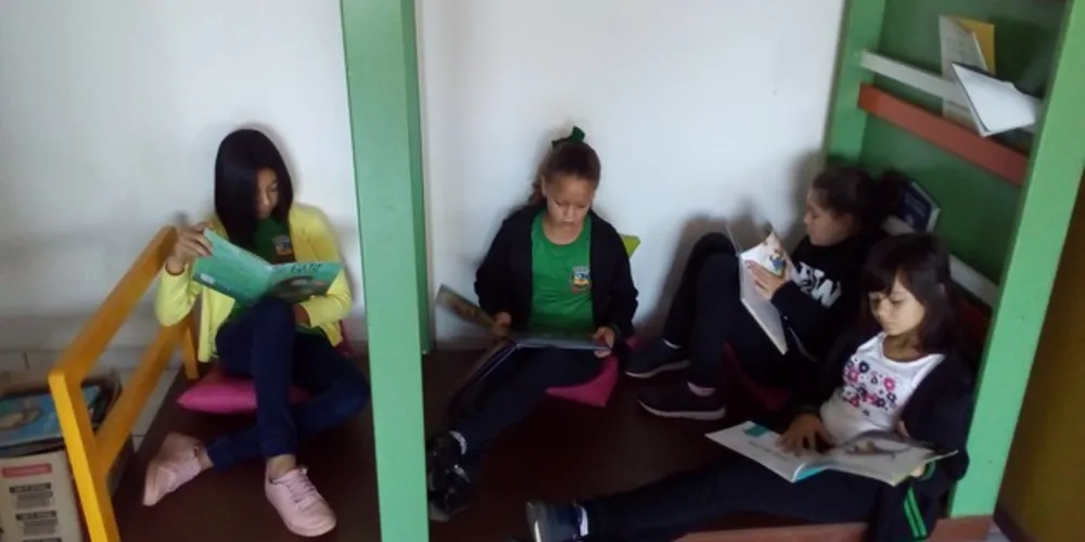 Imagem ilustrativa da imagem Escola se une por biblioteca infantil em Teixeira Soares