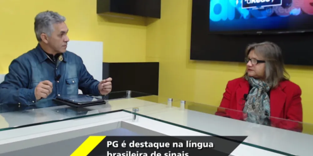 Imagem ilustrativa da imagem PG é destaque na língua brasileira de sinais