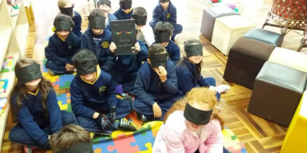 Imagem ilustrativa da imagem Obra traz experiência sensitiva aos alunos da Escola Evangélica