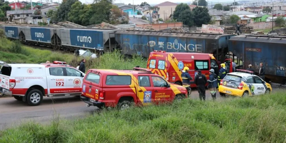 Imagem ilustrativa da imagem Vítima de acidente com trem morre no hospital