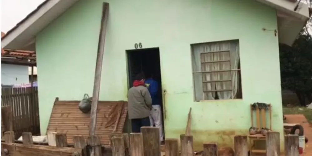 O suspeito do crime foi preso no bairro Cará-Cará, na região do Aeroporto Santana, em Ponta Grossa.