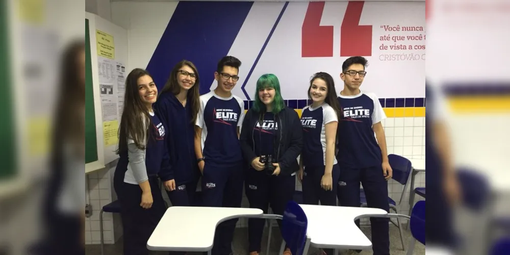 Alunos são estimulados a refletirem  sobre temas sociais.