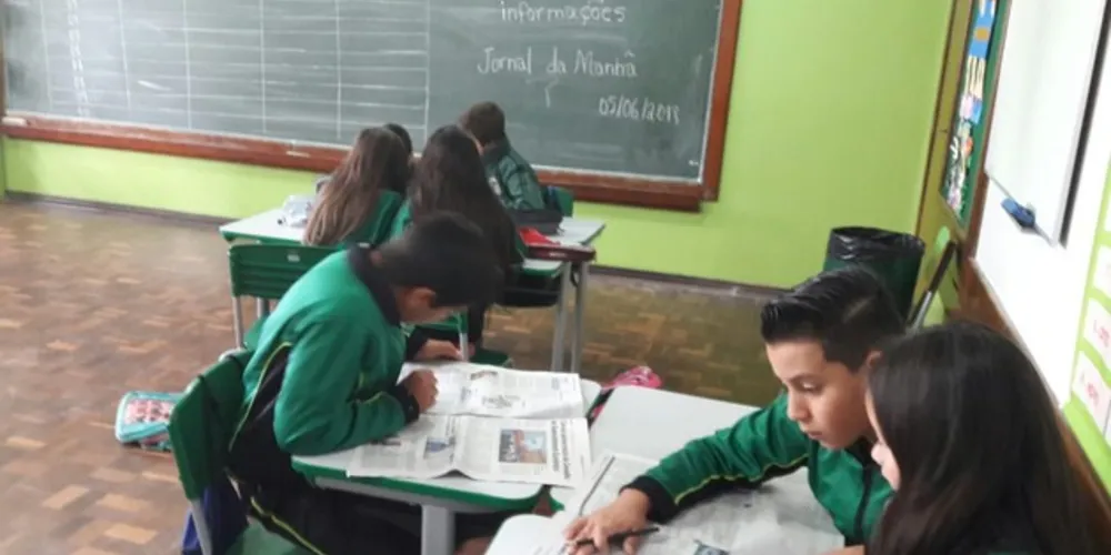Imagem ilustrativa da imagem Impressos trazem gincana à turma de Jaguariaíva