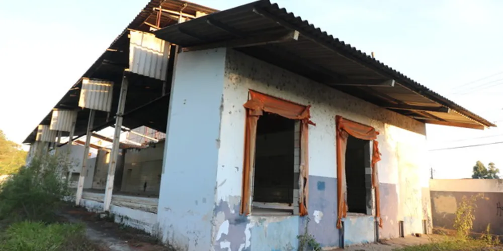  Atualmente, área do matadouro está desativada e vandalizada