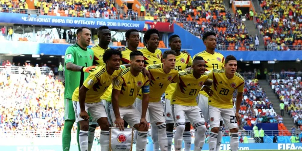 Imagem ilustrativa da imagem Colômbia joga bem e vence Polônia por 3 x 0