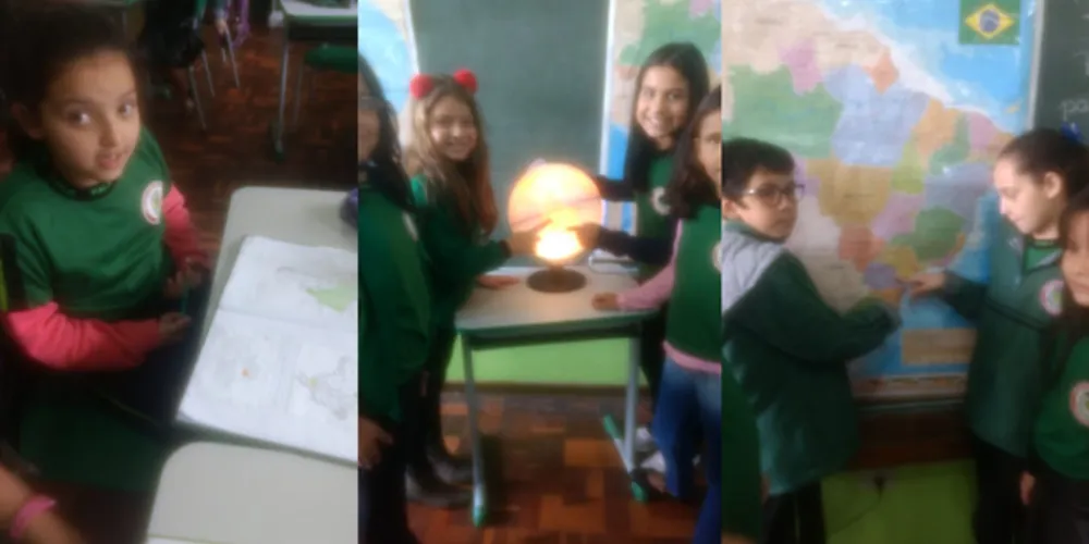 Imagem ilustrativa da imagem JM aborda questões geográficas em turma de Jaguariaíva