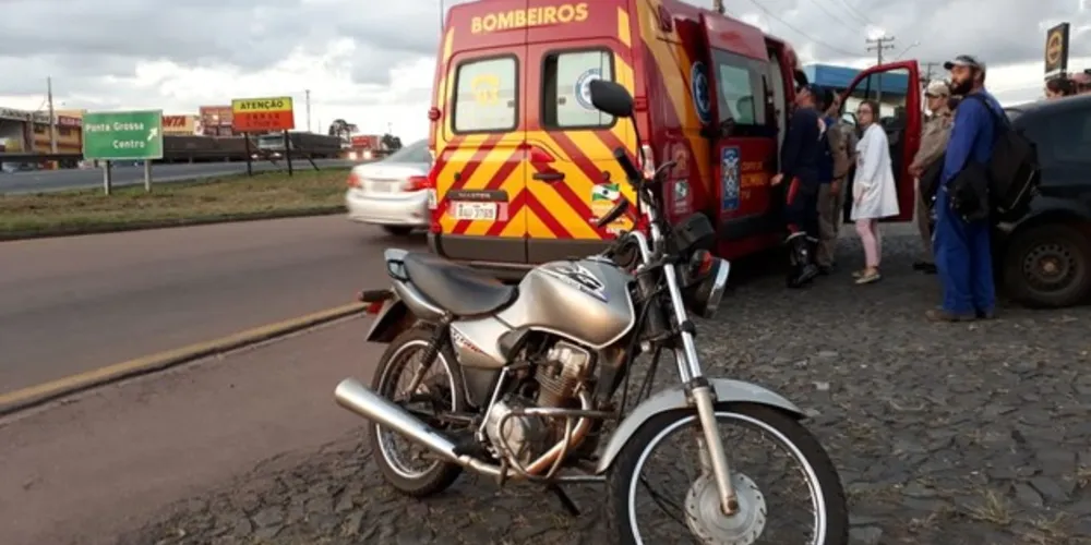 Imagem ilustrativa da imagem Motociclista cai após sofrer mau-súbito na BR-376