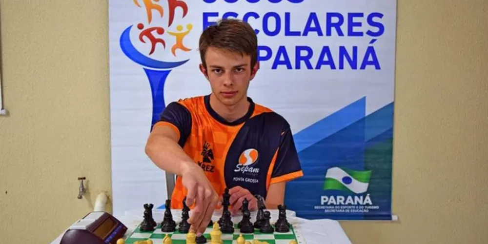 Lucas Dolato Milléo foi eleito em 2007, o melhor jogador de Xadrez do Paraná.