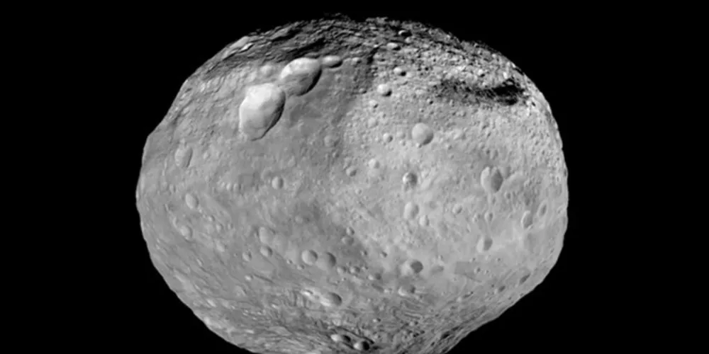 Vesta visto de perto