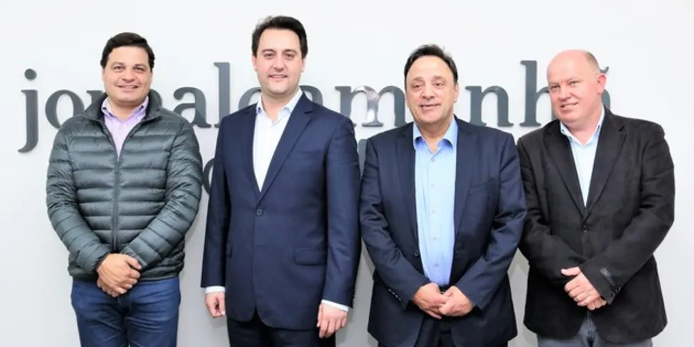 Sandro Alex, Hussein Bakri e Elizeu Chociai acompanharam Ratinho