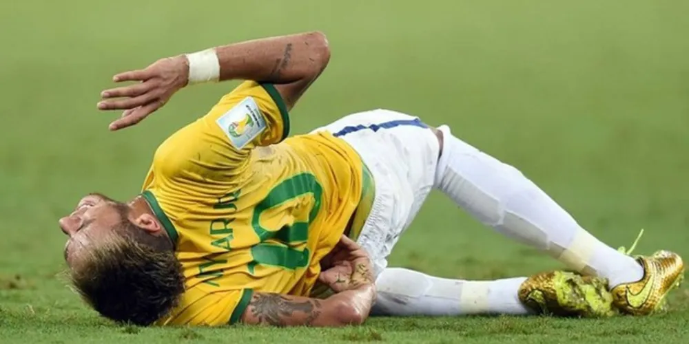 Jogador durante jogos da Copa 2018