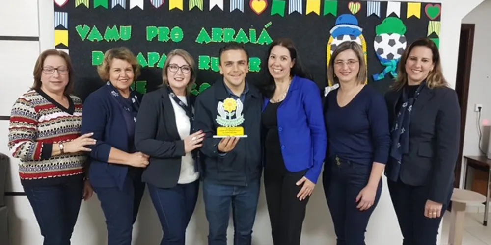 Imagem ilustrativa da imagem Aliel recebe homenagem da Apae Guarapuava