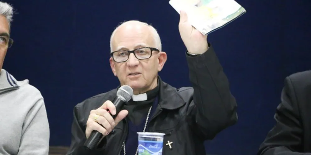 Dom Sergio lembrou a importância de sermos alegres por causa da esperança contida no Evangelho