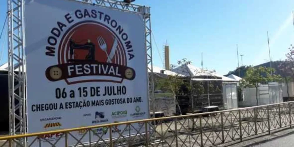 Imagem ilustrativa da imagem 1º Moda e Gastronomia movimenta turismo em PG