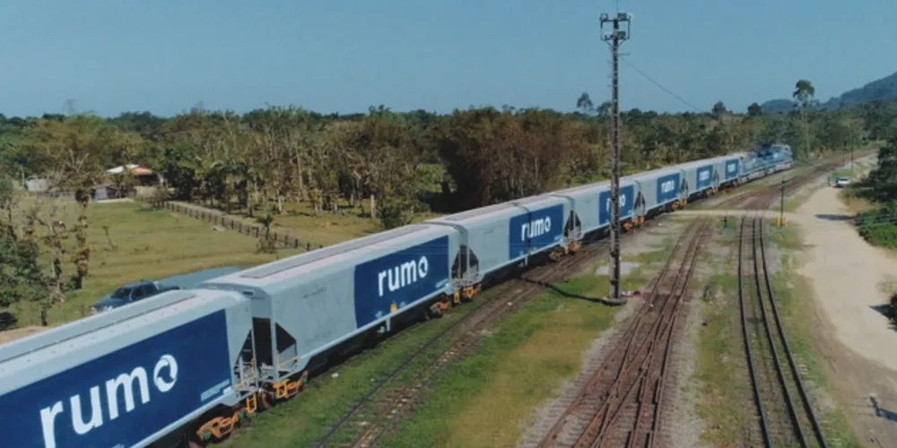 Imagem ilustrativa da imagem Rumo quebra recordes históricos de transporte