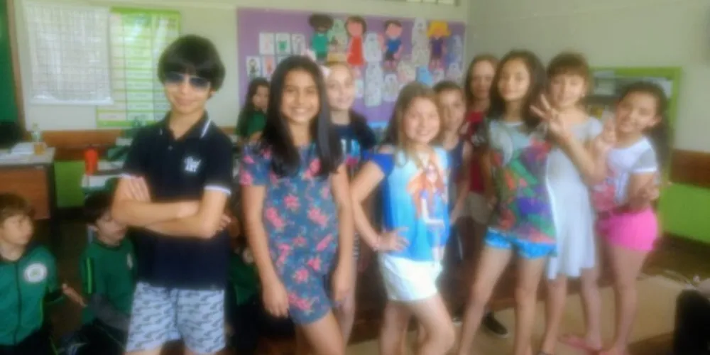 Imagem ilustrativa da imagem Estudo sobre clima tem desfile de moda em 5º ano