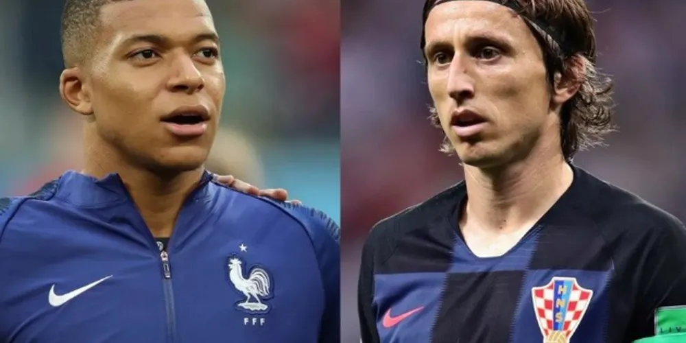 Imagem ilustrativa da imagem Croácia e França decidem hoje a Copa do Mundo