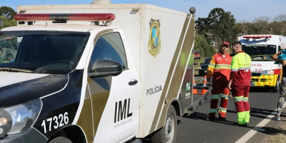 Imagem ilustrativa da imagem Ciclista morre em acidente na PR-151 em Castro