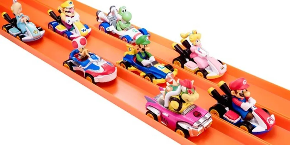 Imagem ilustrativa da imagem Hot Wheels anuncia linha especial de Mario Kart