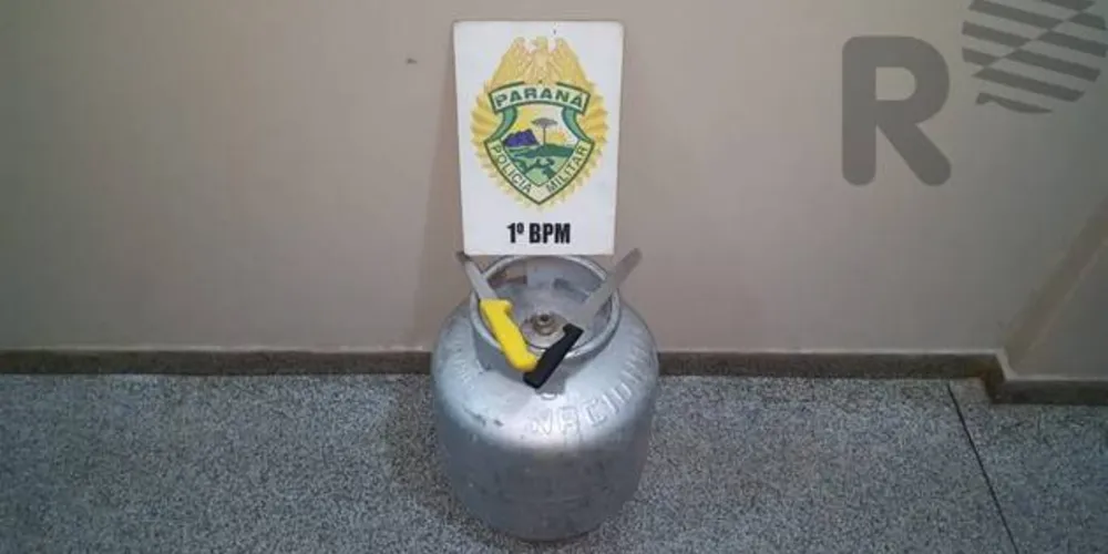 Imagem ilustrativa da imagem Polícia detém dupla após furto de botijão de gás