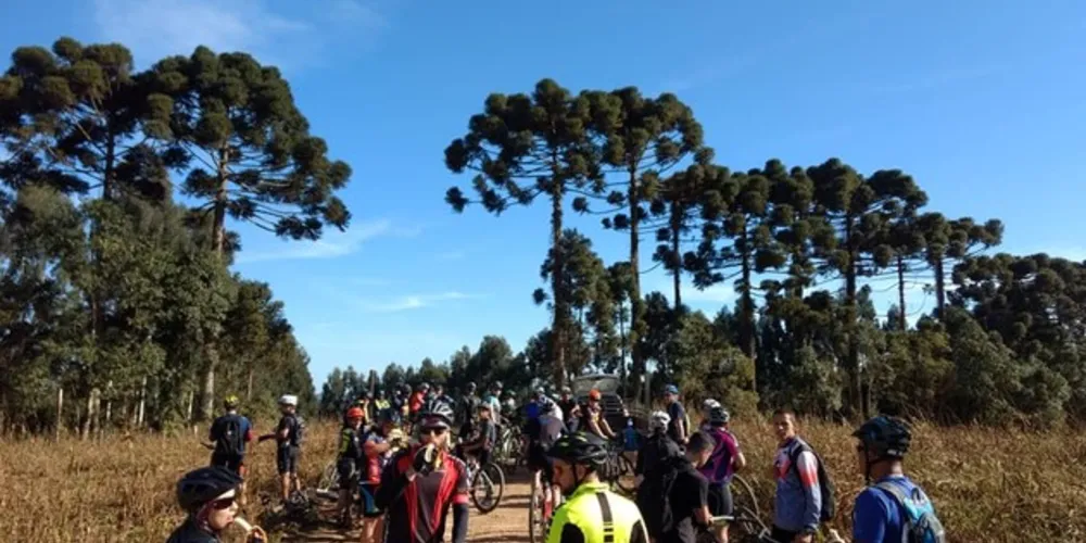 Imagem ilustrativa da imagem Pedalada reúne 85 ciclistas no aniversário da Terra Nova