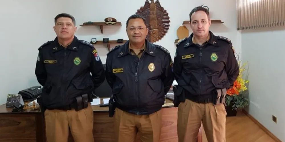 Imagem ilustrativa da imagem Comando do 1º BPM recebe oficiais da Patrulha Escolar