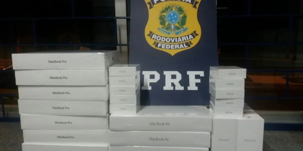 Imagem ilustrativa da imagem PRF apreende R$ 100 mil em mercadorias em Irati