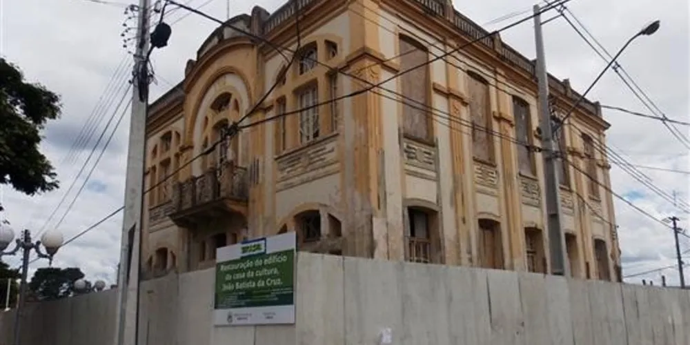 Imagem ilustrativa da imagem Jaguariaíva retoma obras na Casa da Cultura