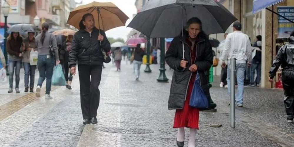 Além da chuva, o frio também deve voltar