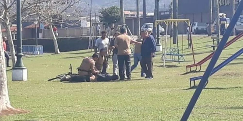 Imagem ilustrativa da imagem PM prende suspeito de matar esposa em parque aquático