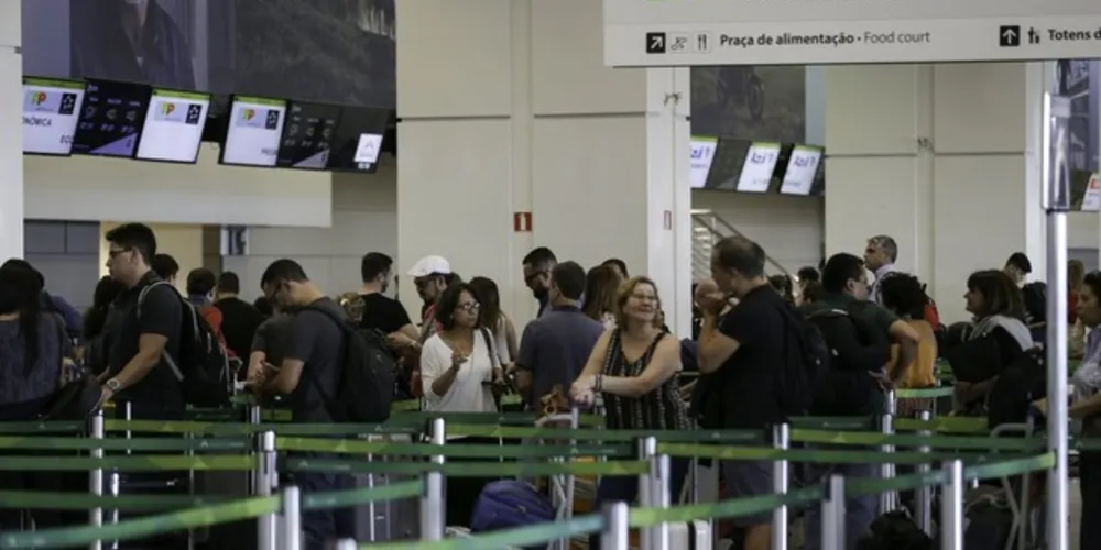 Desse total, 91.947.666 passageiros foram transportados em voos domésticos