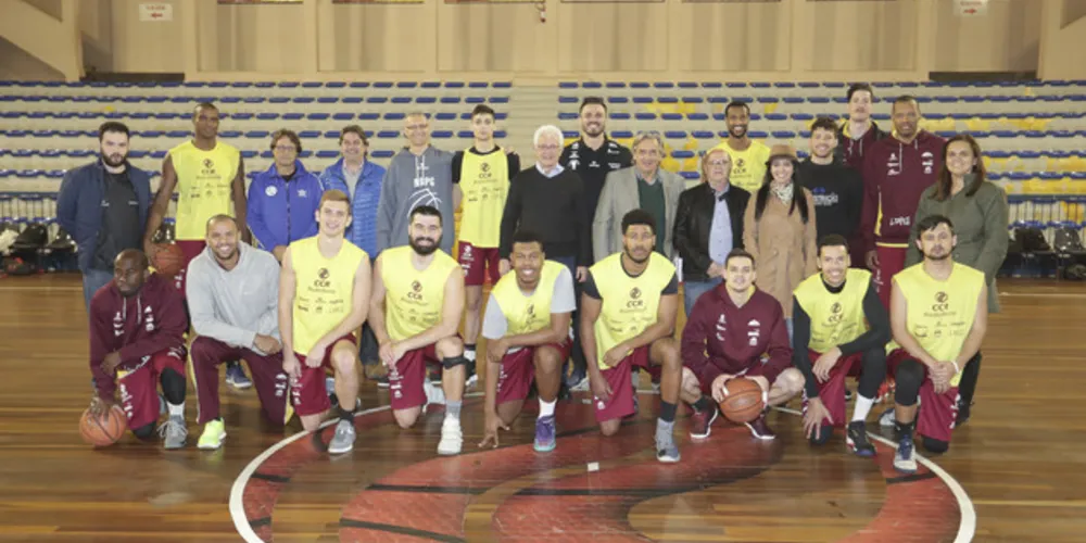 Em preparação para o torneio, anfitriões do NBPG receberam a visita

do presidente da CCR RodoNorte, Juvêncio Pires Terra