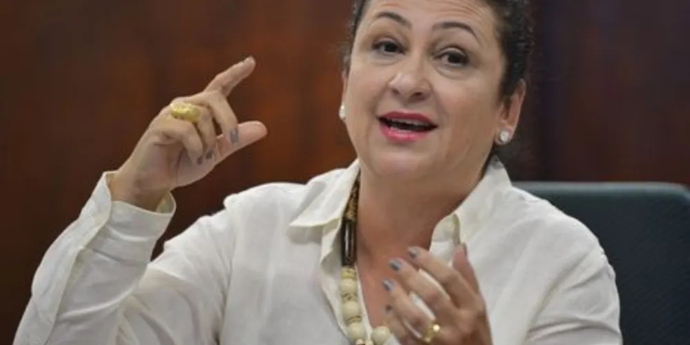 A senadora Kátia Abreu, do Tocantins - 