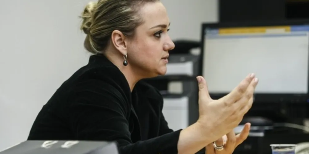 Juíza Bianca Arenhart, do Tribunal Regional Federal da 4ª Região, sediado em Porto Alegre.