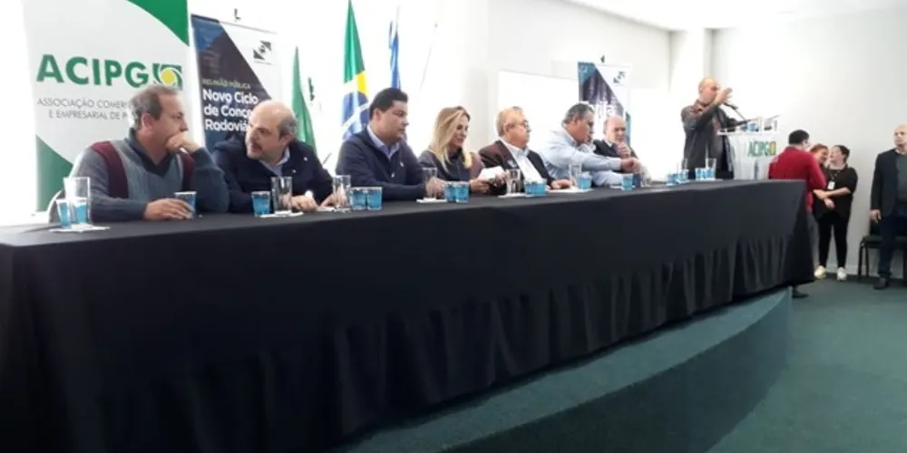 Imagem ilustrativa da imagem Governadora abre debate em PG sobre pedágio