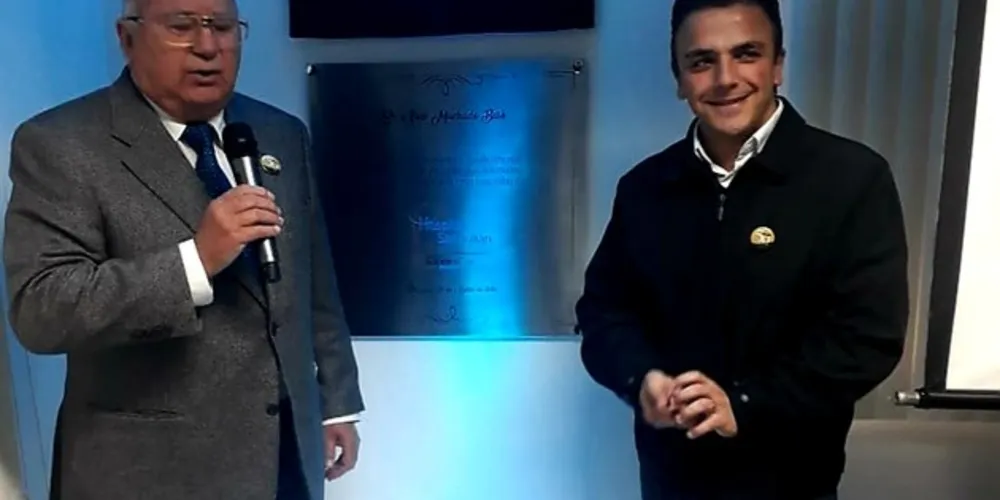 Imagem ilustrativa da imagem Aliel recebe homenagem de Hospital referência no Paraná