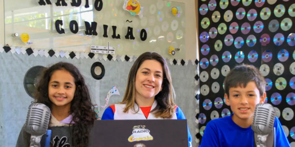 Imagem ilustrativa da imagem Programa de rádio muda para melhorar alimentação em escola municipal