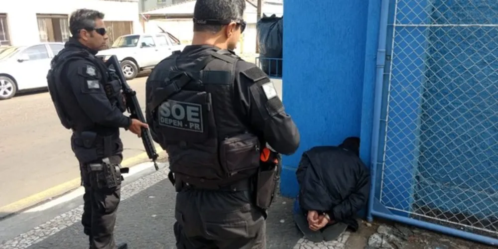 Imagem ilustrativa da imagem Agentes do Depen prendem suspeito de assalto no Centro