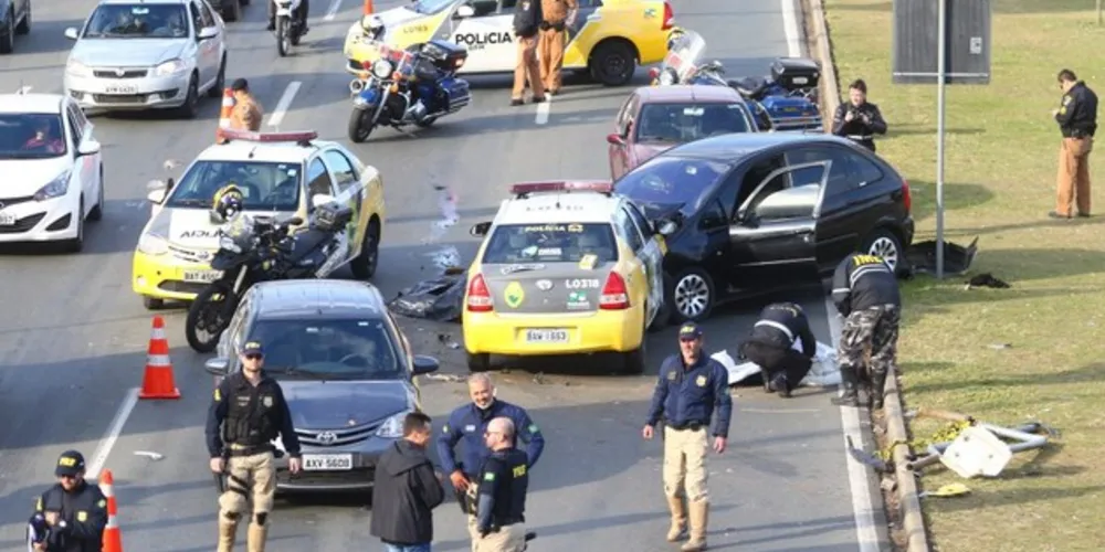 Imagem ilustrativa da imagem Policiais que atropelaram e mataram quatro em Curitiba mentiram em depoimento