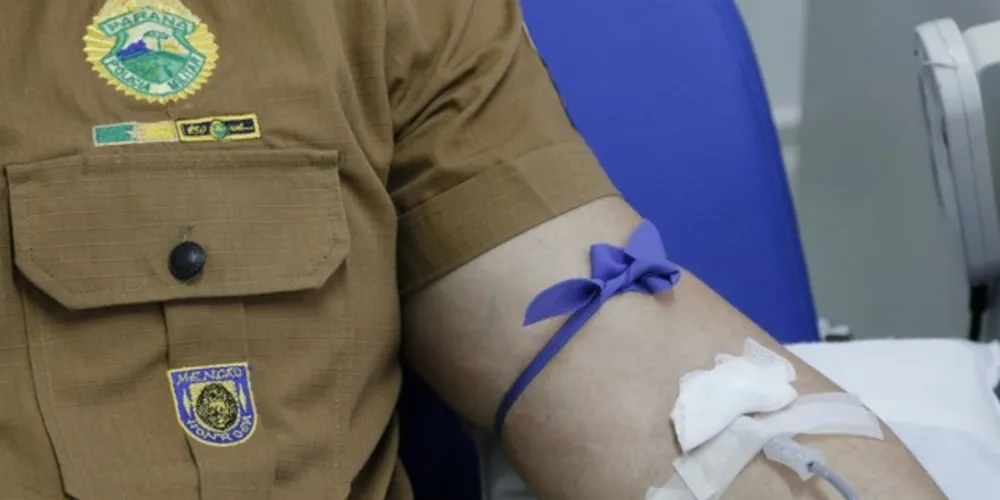 Imagem ilustrativa da imagem PM promove doação de sangue coletiva