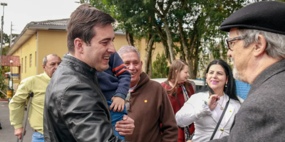 Candidato do MDB inicia campanha em Ponta Grossa e outras duas cidades do Paraná