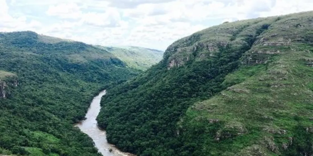 Canyon de Guartelá, em Tibagi, faz parte da Escarpa Devoniana