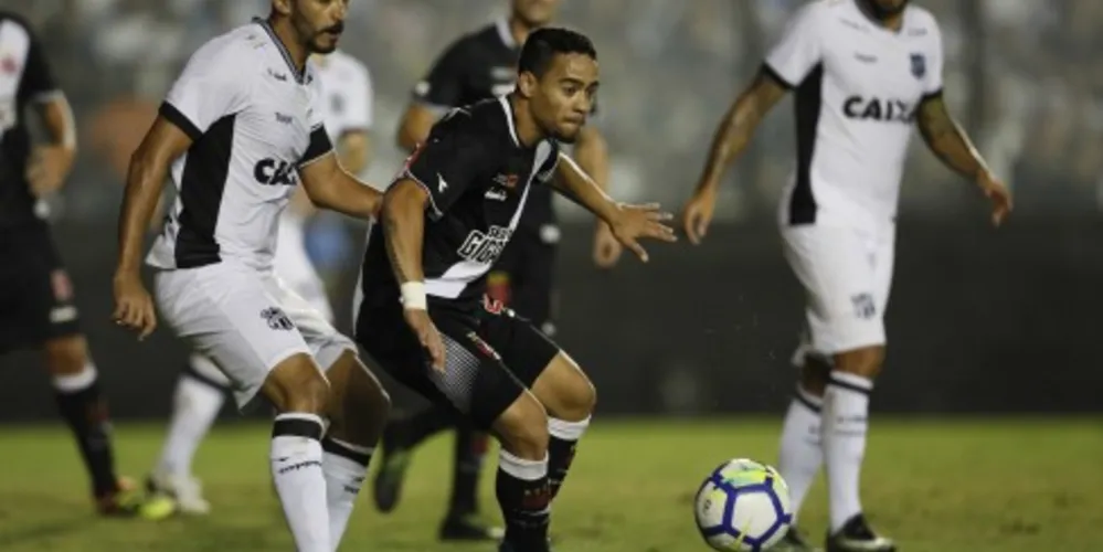 Imagem ilustrativa da imagem Vasco e Ceará empatam no encerramento do primeiro turno