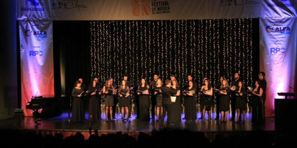 Imagem ilustrativa da imagem Coro Cidade de Ponta Grossa realiza concerto de gala
