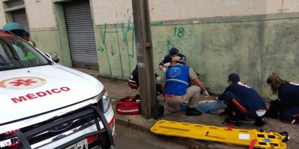 Imagem ilustrativa da imagem Acidente em PG deixa ferido em estado grave