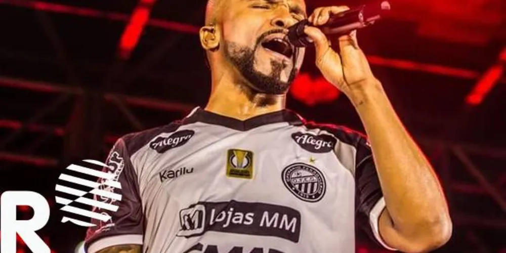 O cantor se apresentará dia 1 de dezembro no Estádio Germano Krüger para comemorar classificação do Operário Ferroviário