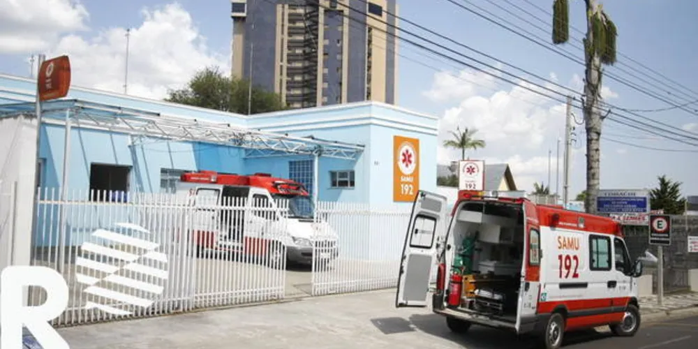 Uma unidade de socorro do Serviço Atendimemnto Médico de Urgência (Samu) atendeu a criança