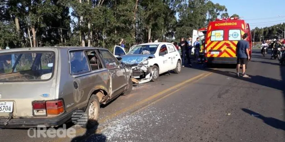 Acidente aconteceu na tarde desta sexta-feira (31), na Rua Rio Cavernoso, na região do Núcleo Rio Verde